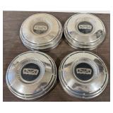 4+/- Ford "Dog Dish" Hubcaps