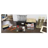 Union Pacific Paper Weight, R.R. Pencils, M&M
