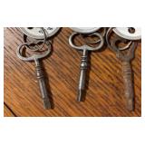 3 Vintage Singer Sewing Machine Keys