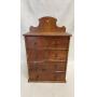 Antique hanging spice cabinet