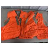 (2) Quail Unlimited Hunting Vests