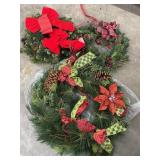 (3) Christmas Wreaths