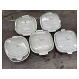 Covered Casserole Dishes
