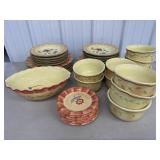 Pfaltzgraff Napoli Hand Painted Dish Set