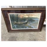 Michael Sieve "Red Alert-Whitetail Deer" Framed