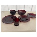 Anchor Hocking Ruby Red Glassware