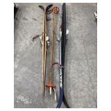 (2) Silva Snow Skis