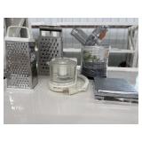 Graters, Cuisinart Slicer, misc