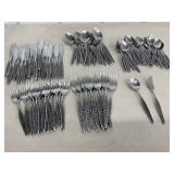 Stainless Steel Japan Flatware - Floral Pattern