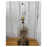 Wildlife Collection Taxidermy Quail Lamp