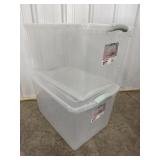 (2) Sterilite 66qt. Storage Containers