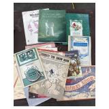 Vtg. Christmas Song Books - paper & Wedding