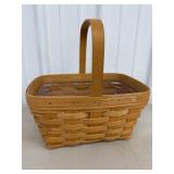 Longaberger Rectangle Basket w/ divider