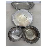 Silver plated serving Dishes
