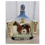 Jim Beam Kentucky Derby Whiskey Decanter 1971