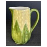 8.5" Corn Cob Ceramic Pitcher