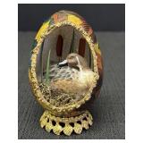 4" Diorama Hand Painted Easter Egg