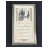 Framed Poem I Want To Be A Friend By Edgar Guest
