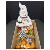 Wooden Ghost statue, variety of Pumpkin