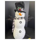 Holiday Style Light Up Snowman