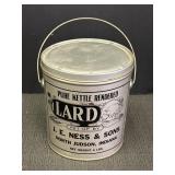 Pure Kettle Rendered Lard Can w/ Lid