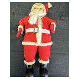 Vtg. Rubber & Plastic Santa Doll