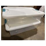 (2) Sterilite 32qt. Storage Containers w/ lids