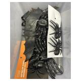 Variety of Rubber Spiders & Bats