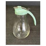 Glass Syrup Container w/ No drip Spout