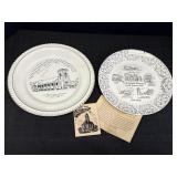 2 North Judson Collector Plates & Stark County