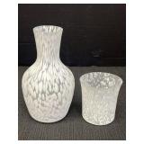 I. W. Rice & Co. bedside carafe & tumbler set.