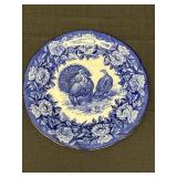 10" Villeroy & Boch Turkey Flow Blue Plate