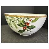 St. Nicholas Holiday Laurel Serving Bowl
