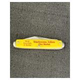 Shipshewanna, Indiana pocket knife, Coca-Cola