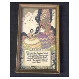 Framed Print Poem Friend