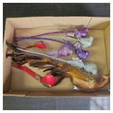 Assorted Bird Decor