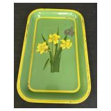 Daffodil Metal Serving Tray