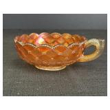 6.5" Carnival Glass Nappy Bowl