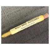 Wolf Bros Hatchery North Judson Bullet Pencil