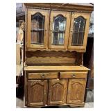Oak China Hutch