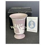 Wedgwood Jasperware Lilac Vase