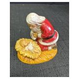 Kneeling Santa Figure