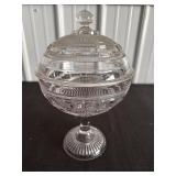 Early American Pressed glass compote