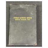 First State Bank North Judson Book Bank
