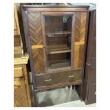Antique Mahogany Hutch
