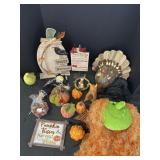 Halloween Witch Door Hanger, Pumpkins