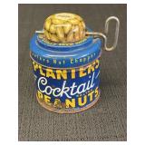 Vtg Planters Cocktail Peanuts nut chopper tin,
