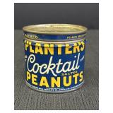 3" Planters Cocktail Peanut Metal Container