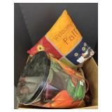 Candy Corn Fabric, Fall Candle Holders, Basket,