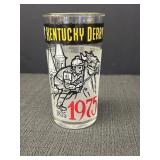 1975 Kentucky Derby Churchill Downs Libbey Glass.
